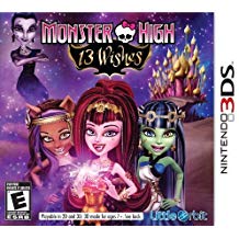 3DS: MONSTER HIGH 13 WISHES (COMPLETE)